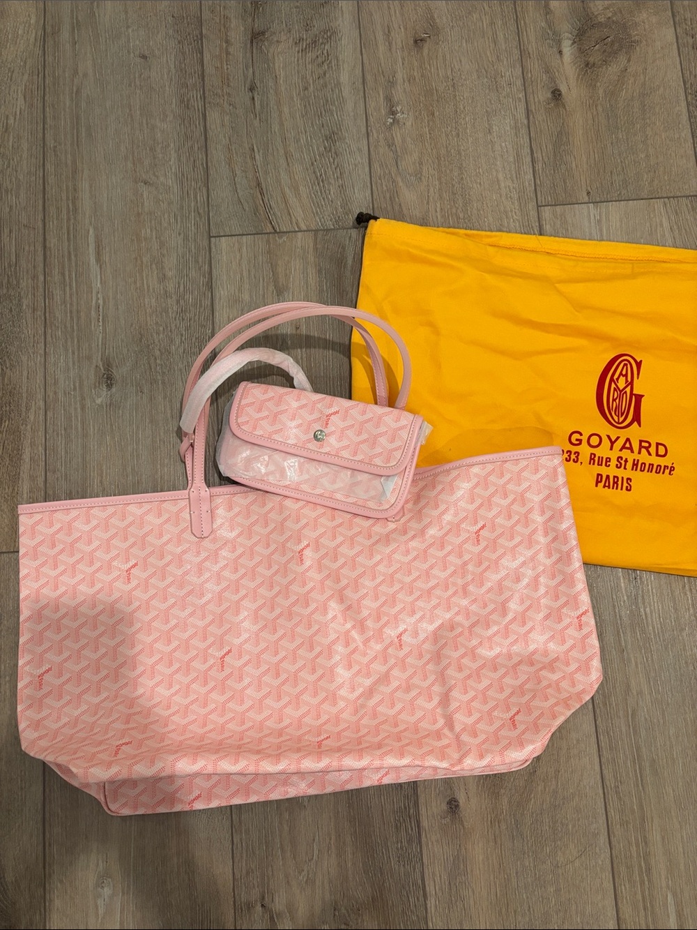 Pink Y bag [NEW]